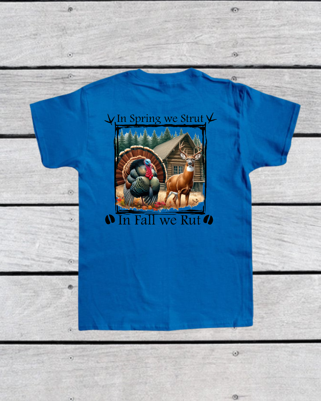Turkey & buck tee