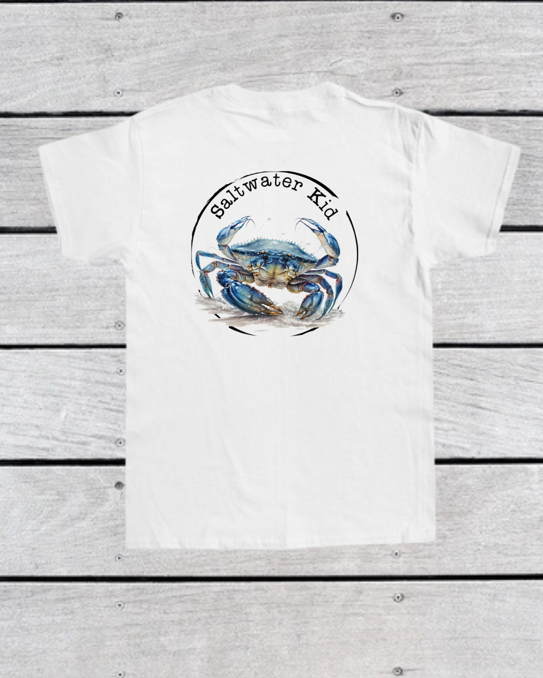 Saltwater kid tee