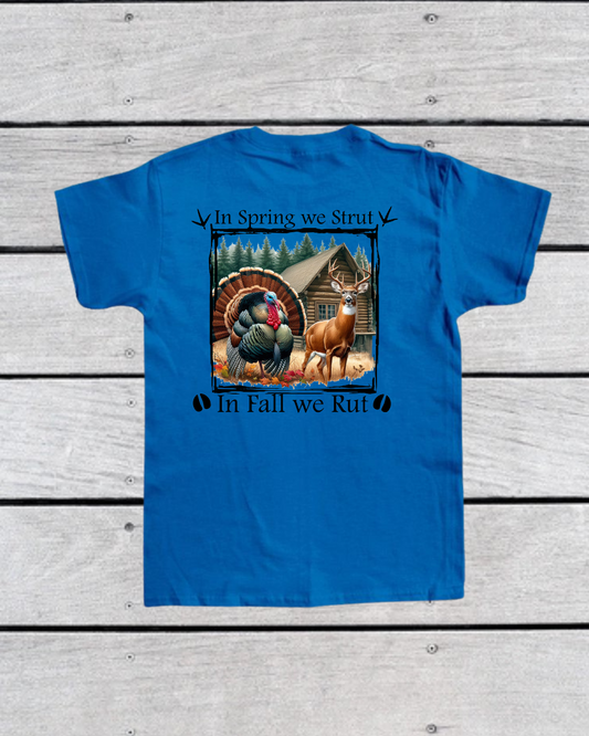 Turkey & buck tee
