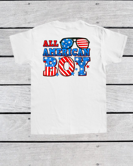 All American boy tee