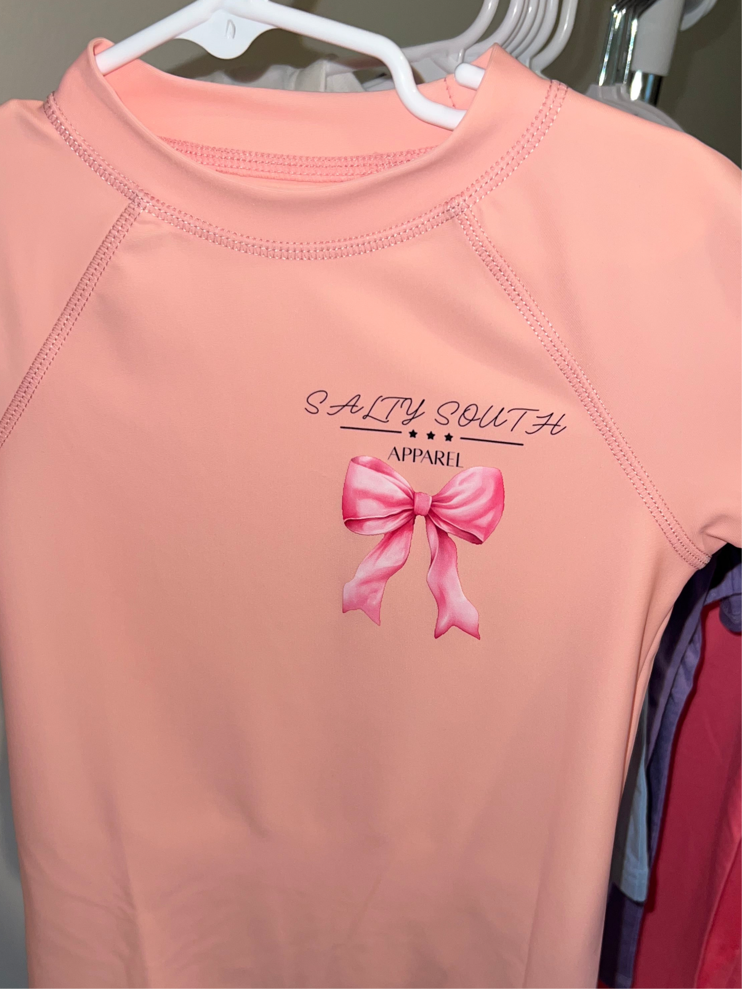 rash guard shirts (any print of your choice!)